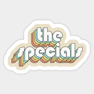 Retro The Specials Sticker